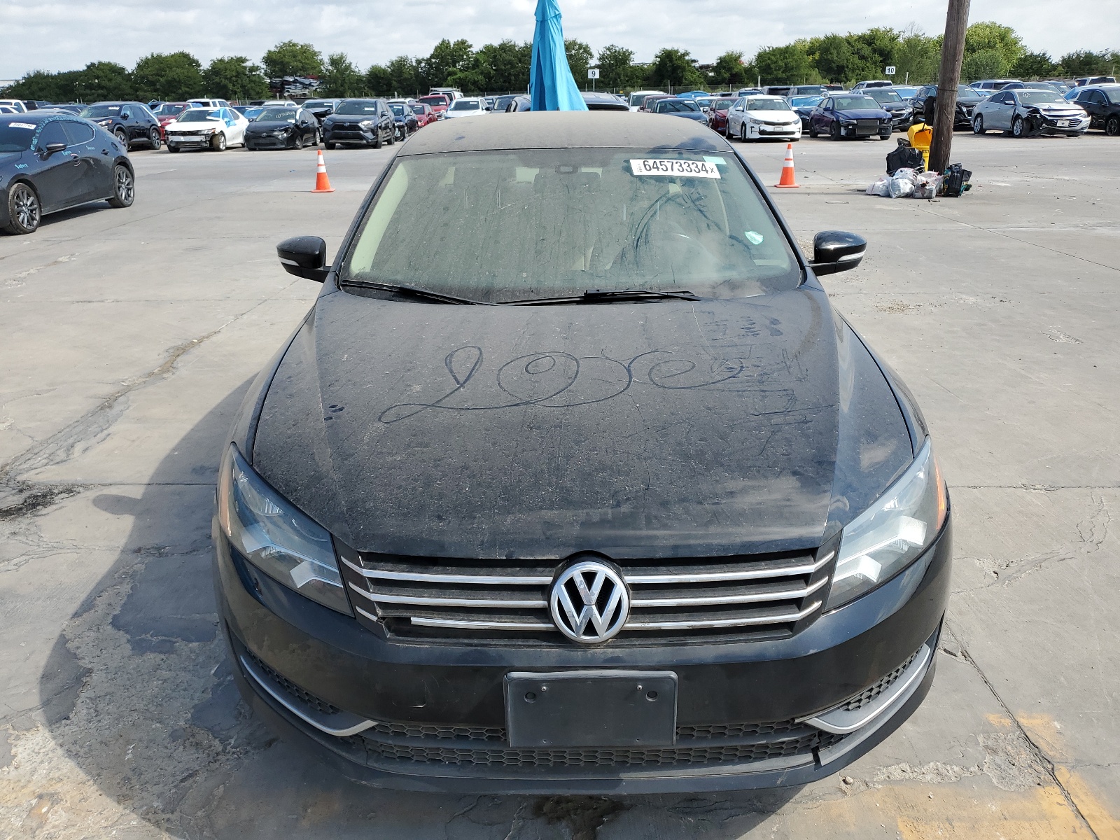 2014 Volkswagen Passat S vin: 1VWAT7A30EC060277