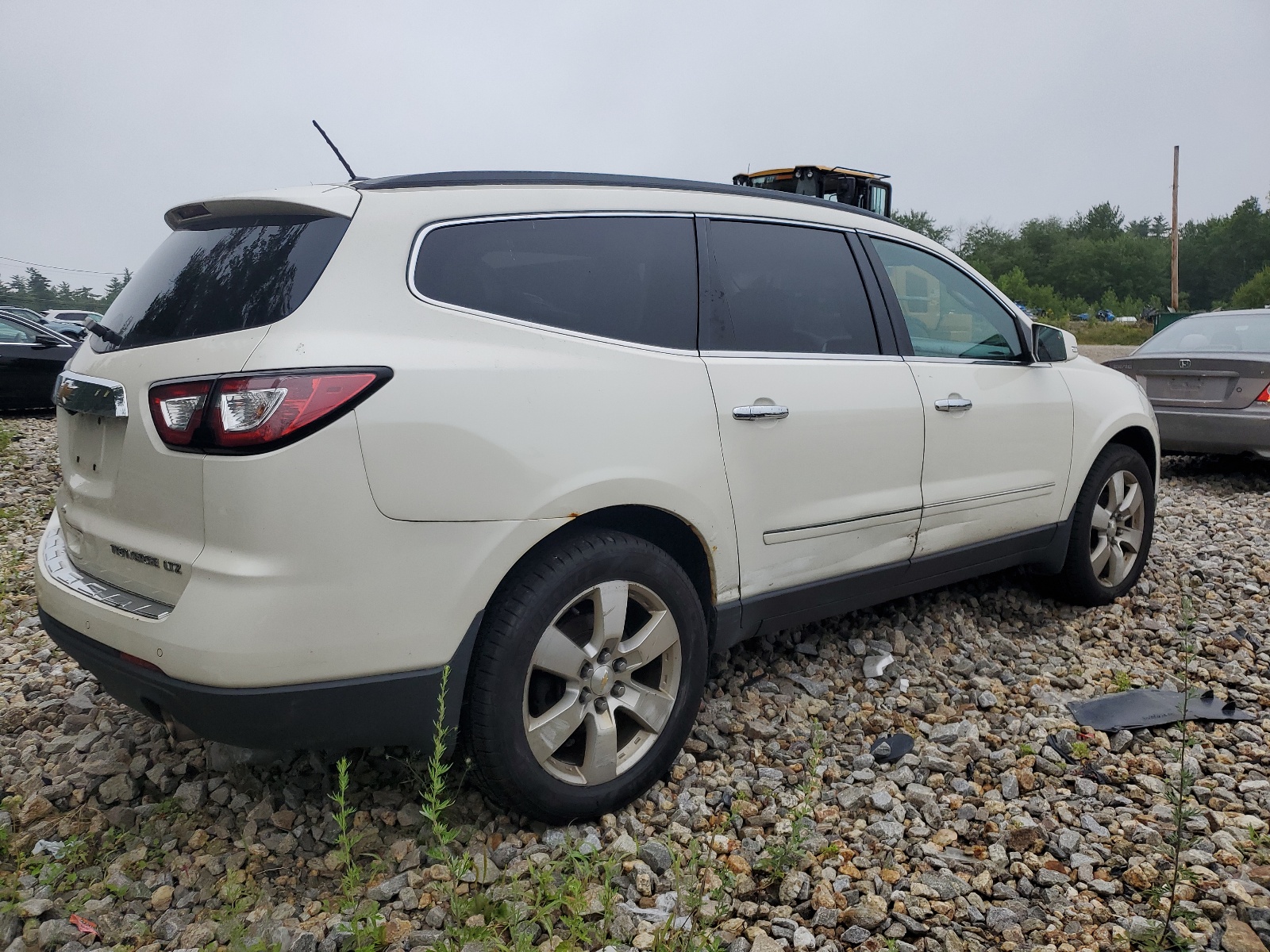 2014 Chevrolet Traverse Ltz vin: 1GNKVJKDXEJ189720