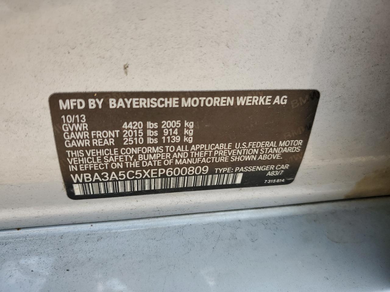 2014 BMW 3er - Image 14