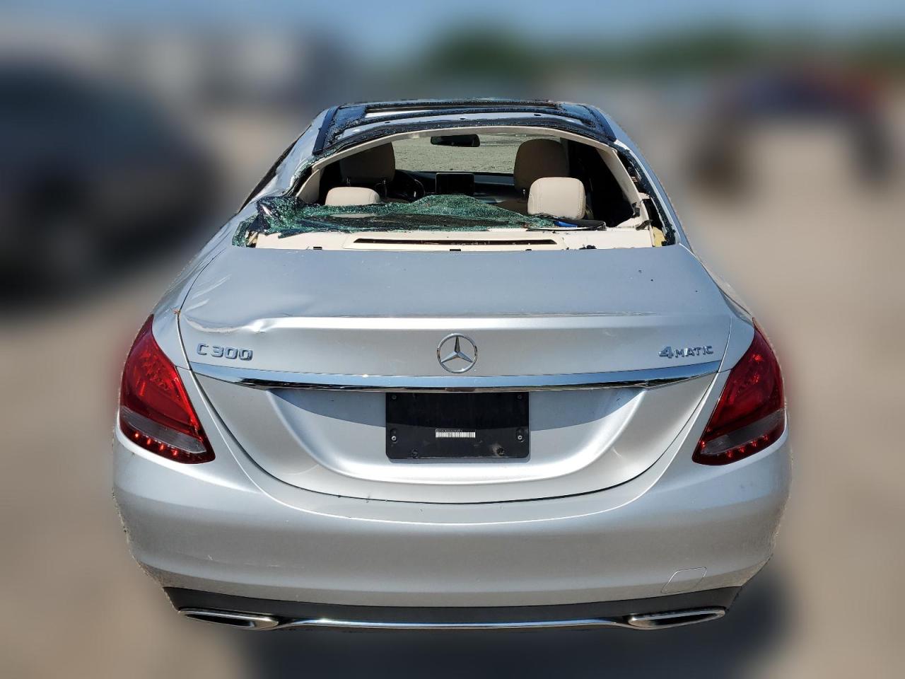 2017 Mercedes-Benz C 300 4Matic VIN: 55SWF4KB3HU190600 Lot: 64350874