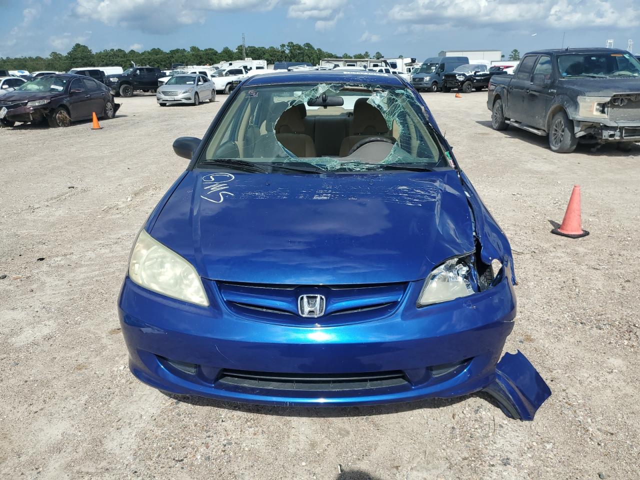 2004 Honda Civic Dx VIN: 1HGES16474L005850 Lot: 64427514