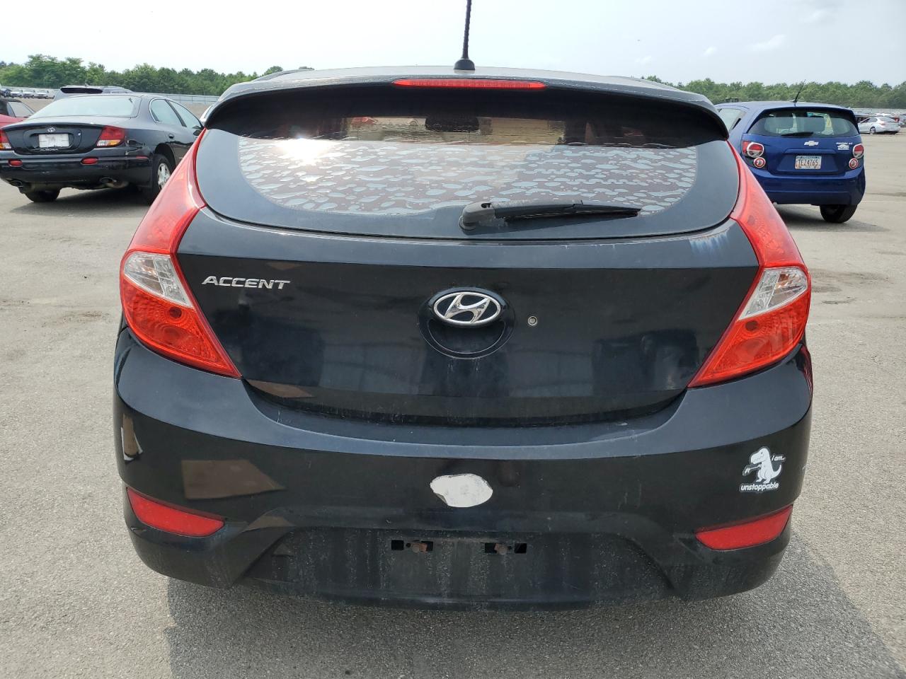 2013 Hyundai Accent Gls VIN: KMHCU5AE8DU075760 Lot: 64846904