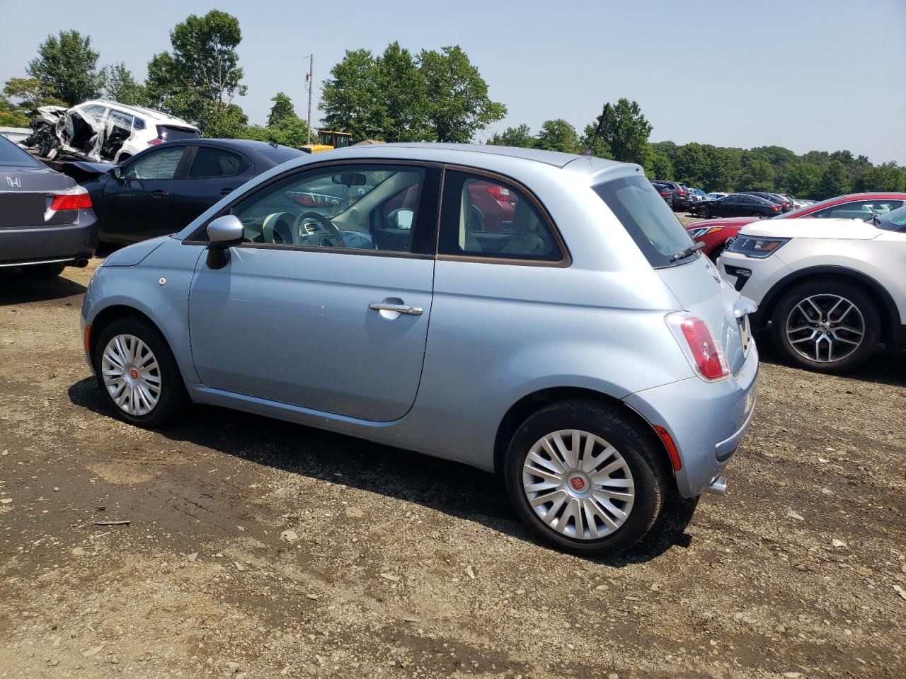 2014 Fiat 500 Pop vin: 3C3CFFAR8ET187076