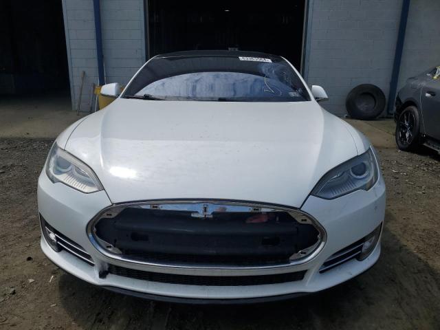 Хэтчбеки TESLA MODEL S 2013 Белый