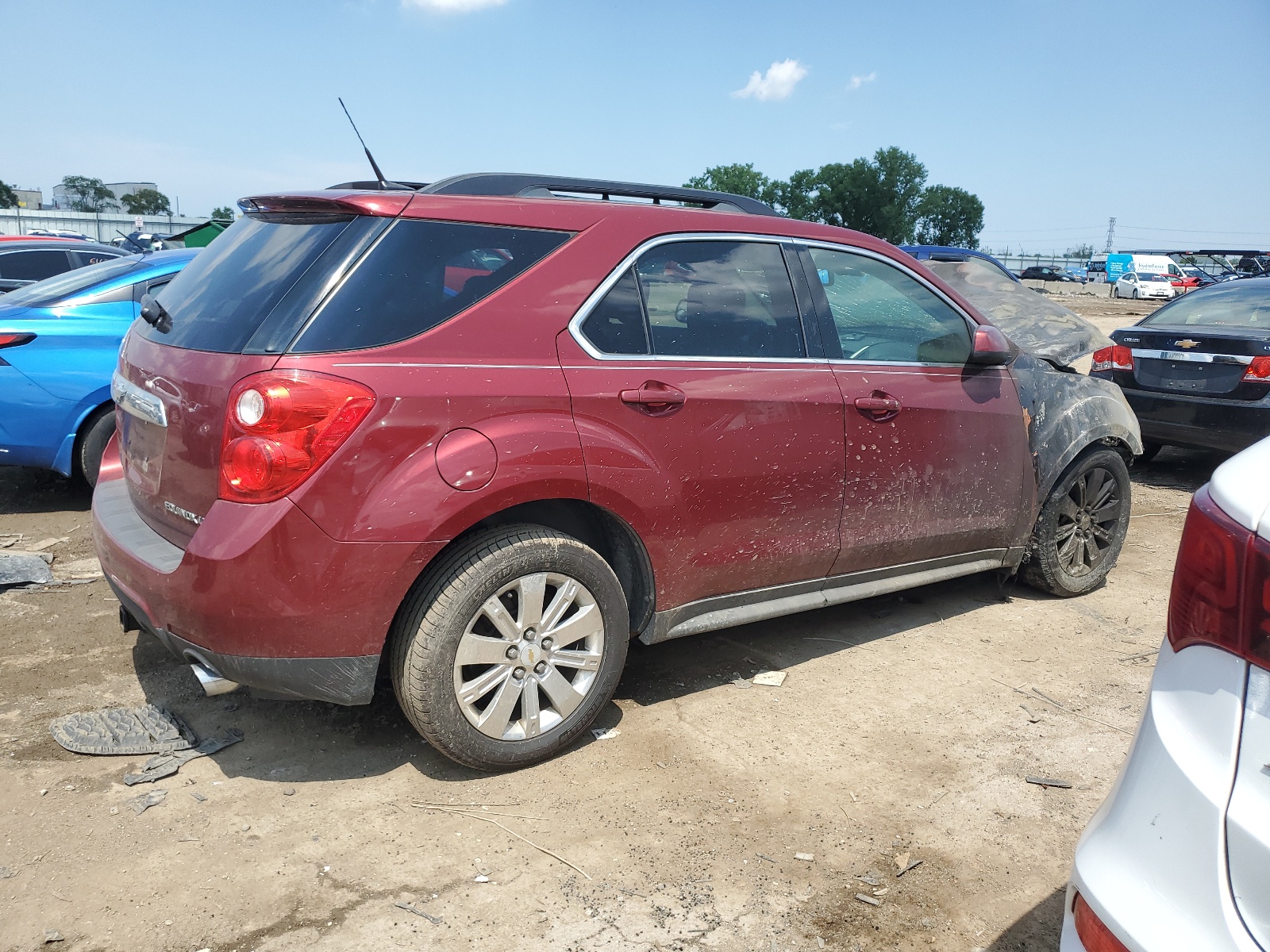 2CNFLNEY1A6271764 2010 Chevrolet Equinox Lt