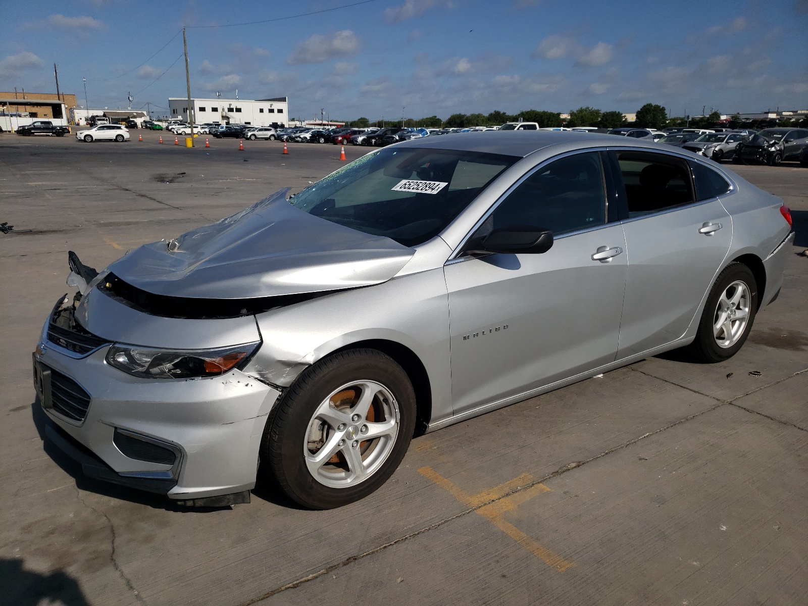 2018 Chevrolet Malibu Ls vin: 1G1ZB5ST6JF163961