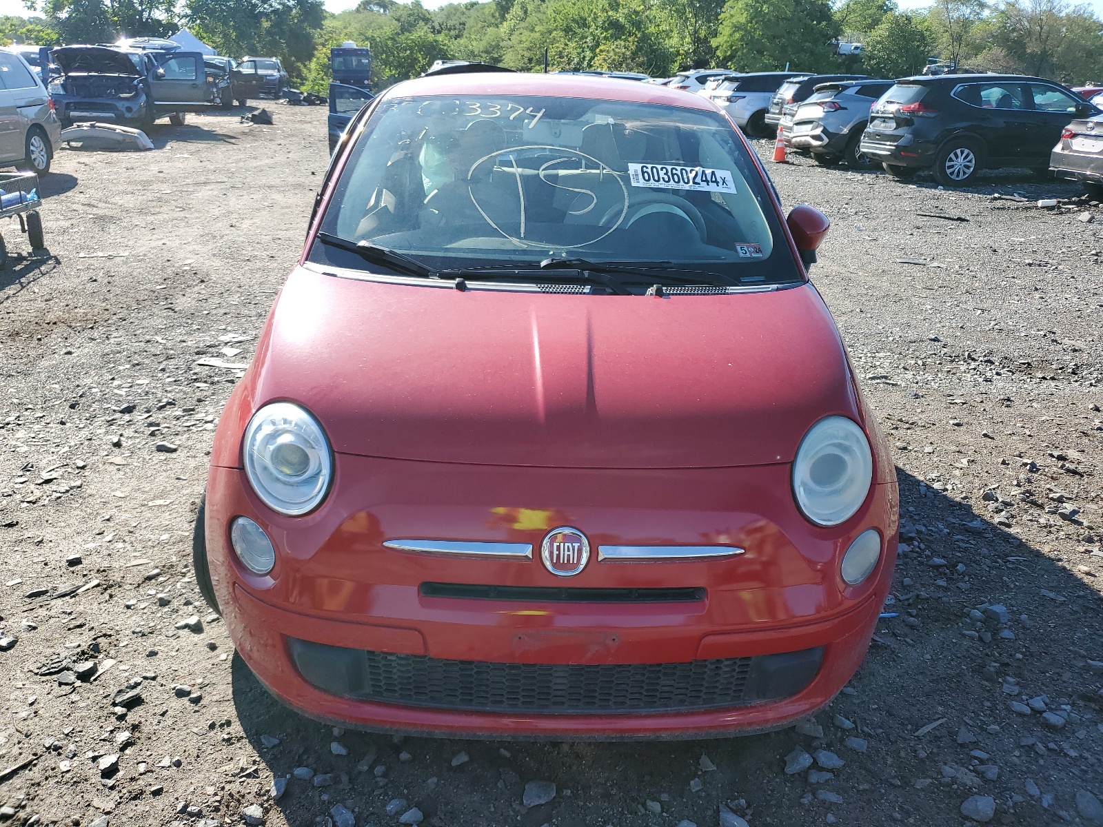 3C3CFFAR4CT105163 2012 Fiat 500 Pop