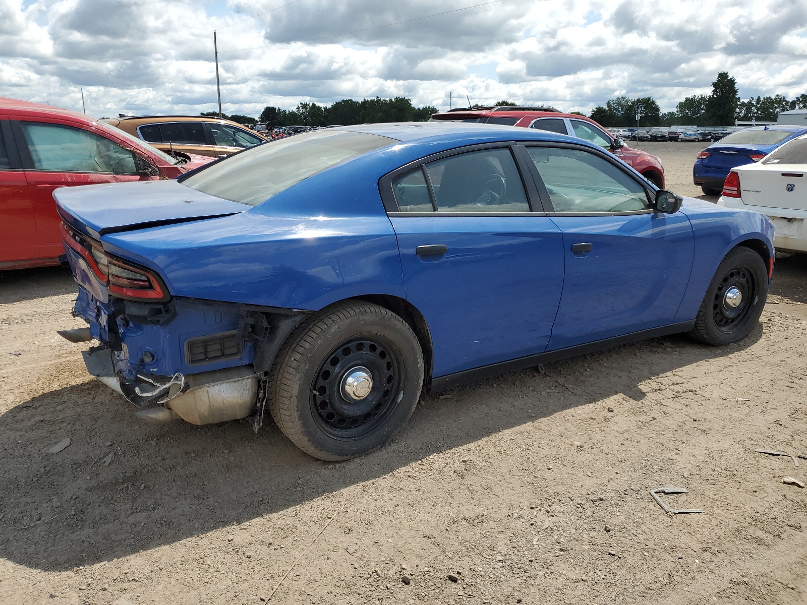 2017 Dodge Charger Police vin: 2C3CDXKT8HH664141