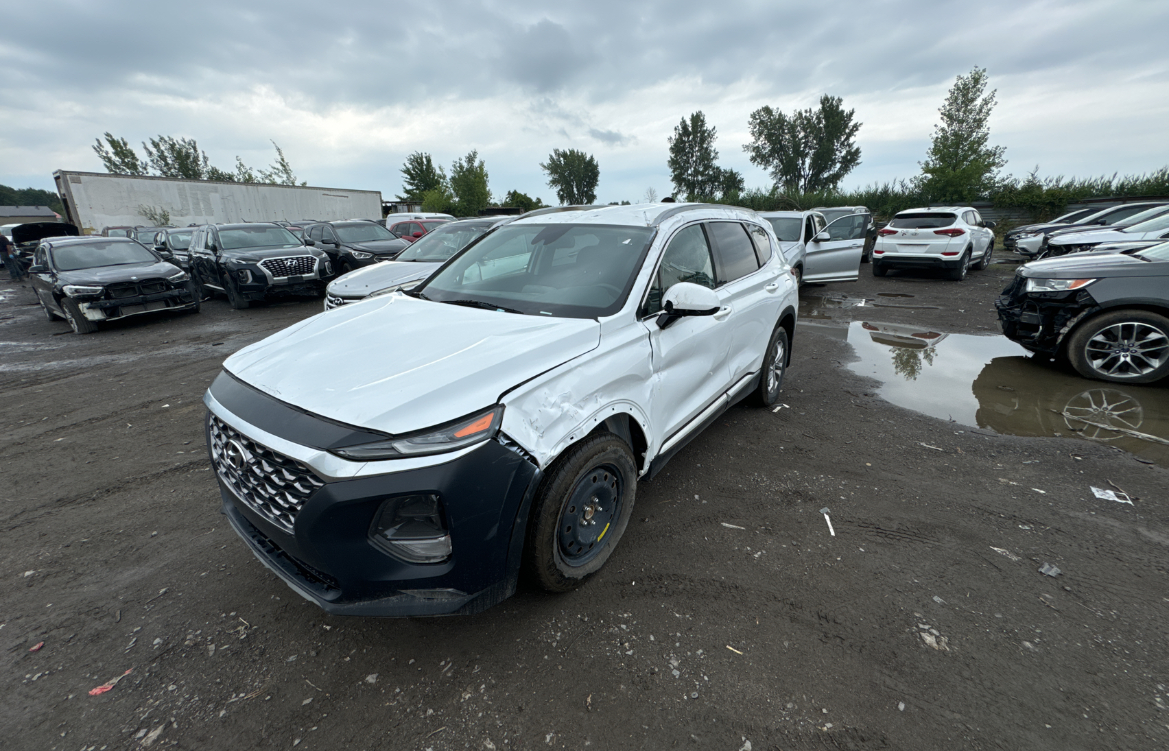 2020 Hyundai Santa Fe Se vin: 5NMS2CAD6LH149152