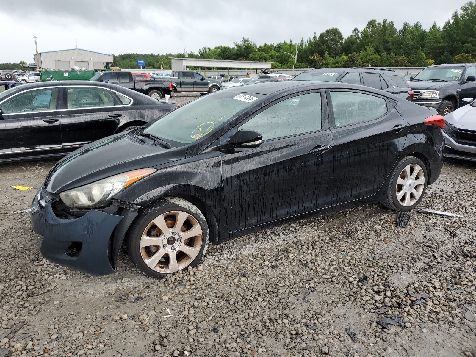 2013 Hyundai Elantra Gls vin: KMHDH4AE0DU024904