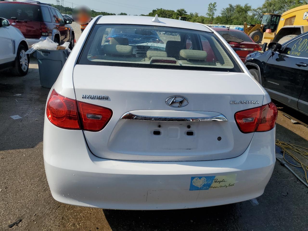 2010 Hyundai Elantra Blue VIN: KMHDU4AD5AU017932 Lot: 63219424