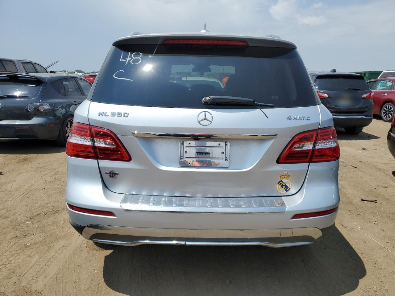 4JGDA5HB3CA031948 2012 Mercedes-Benz Ml 350 4Matic