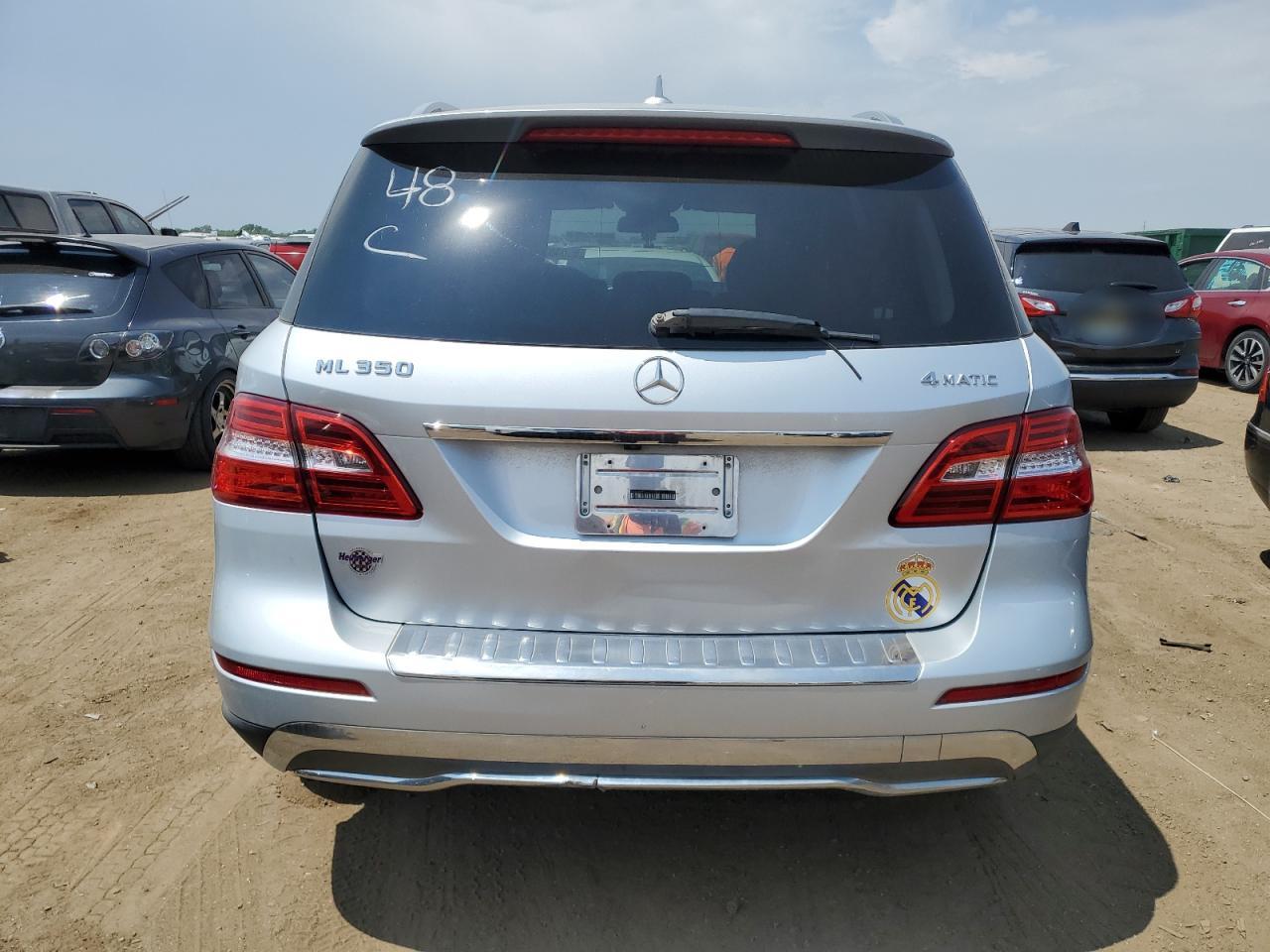 2012 Mercedes-Benz Ml 350 4Matic VIN: 4JGDA5HB3CA031948 Lot: 65040344