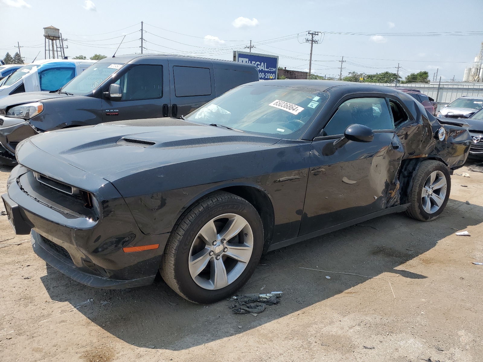 2020 Dodge Challenger Sxt vin: 2C3CDZAG3LH214440