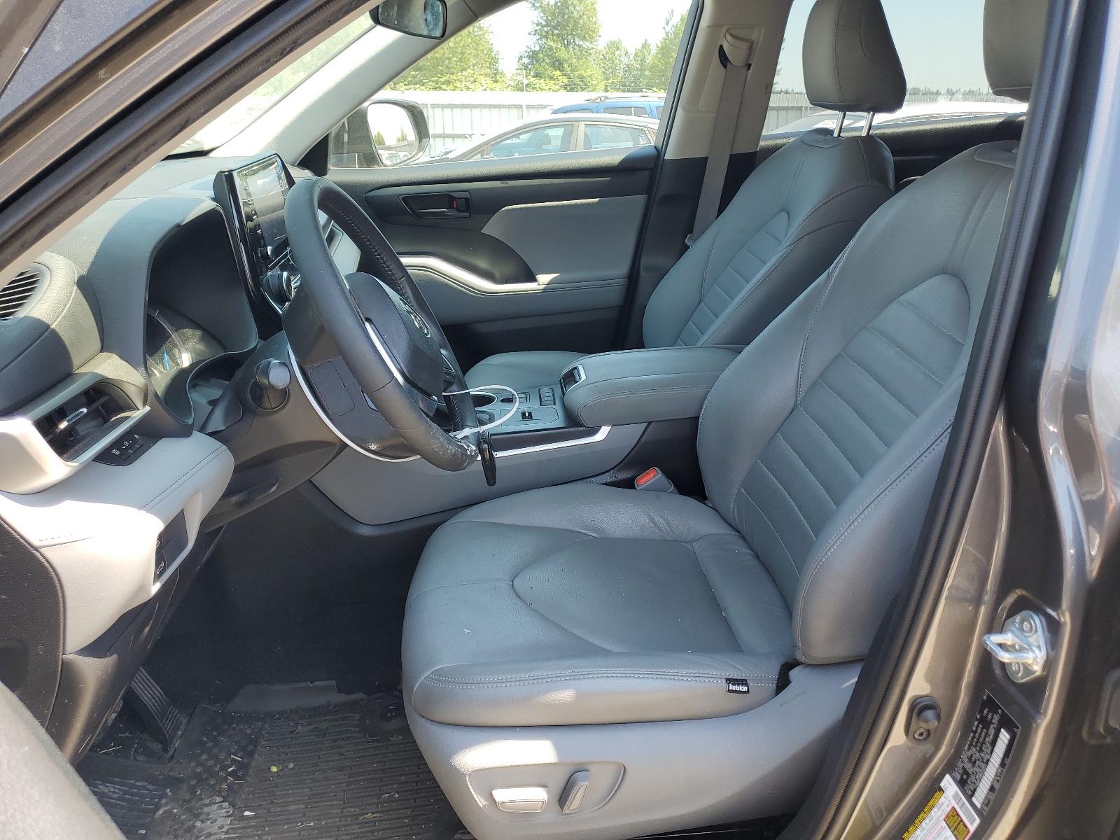 5TDBBRCH9MS536523 2021 Toyota Highlander Hybrid Le