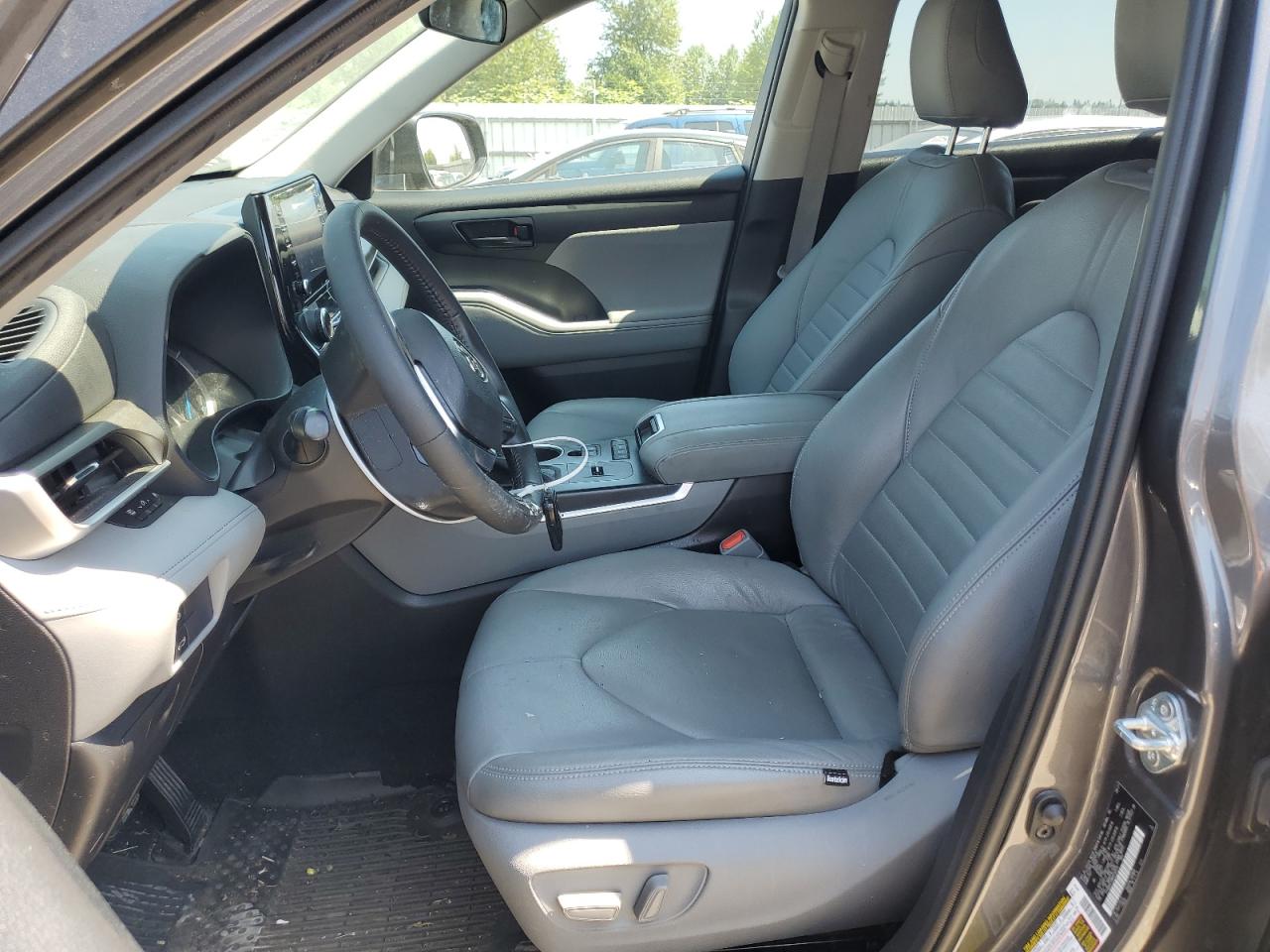 2021 Toyota Highlander Hybrid Le VIN: 5TDBBRCH9MS536523 Lot: 63659964