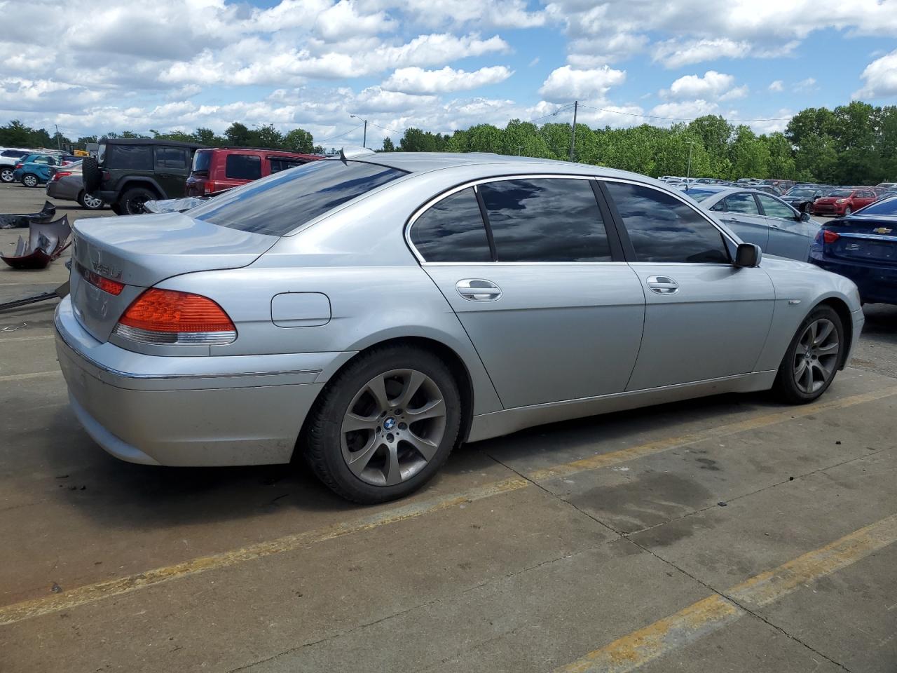 2004 BMW 745 Li VIN: WBAGN63534DS52153 Lot: 62473794