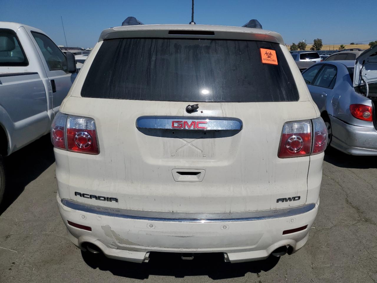 2011 GMC Acadia Denali VIN: 1GKKVTED8BJ265208 Lot: 62076104
