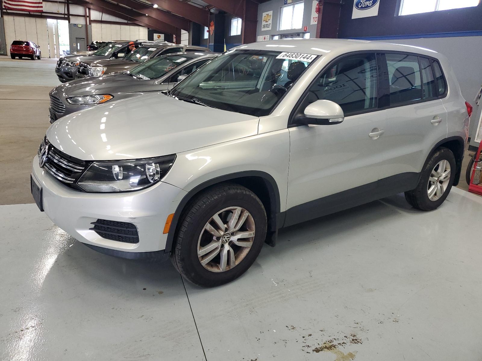 2013 Volkswagen Tiguan S vin: WVGBV7AX7DW538367