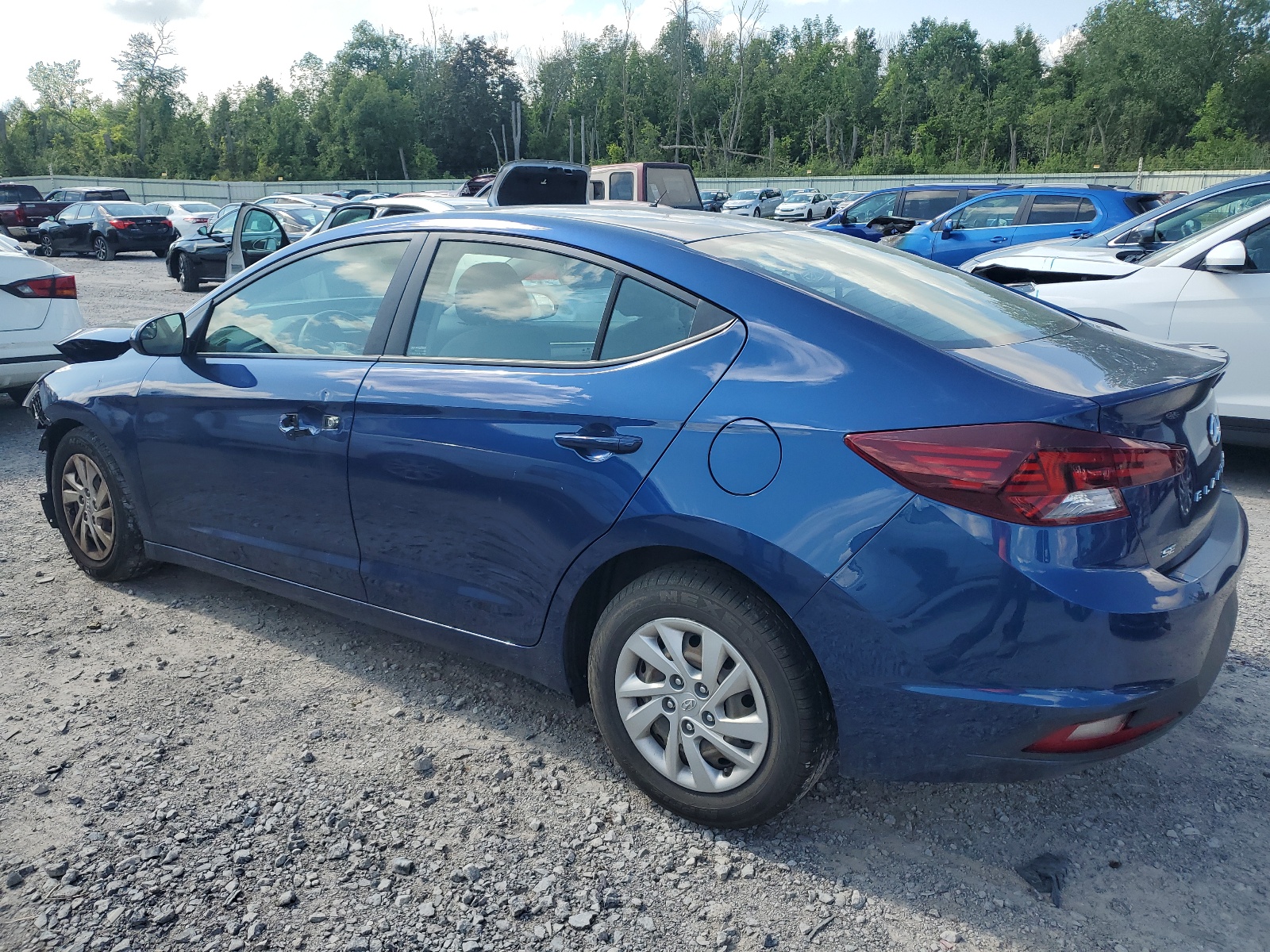 2019 Hyundai Elantra Se vin: 5NPD74LF4KH481591