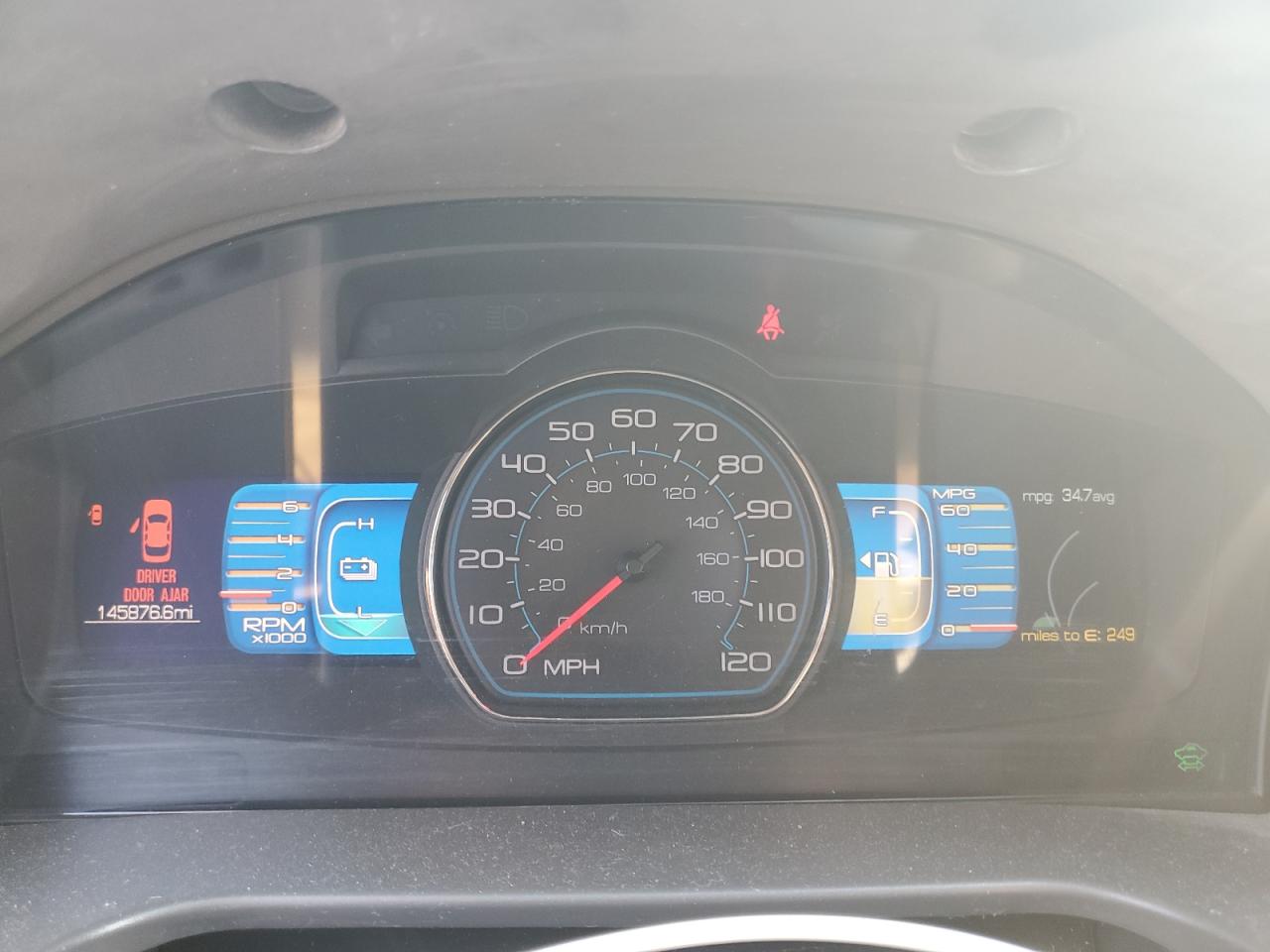 2010 Ford Fusion Hybrid VIN: 3FADP0L31AR286872 Lot: 63237544