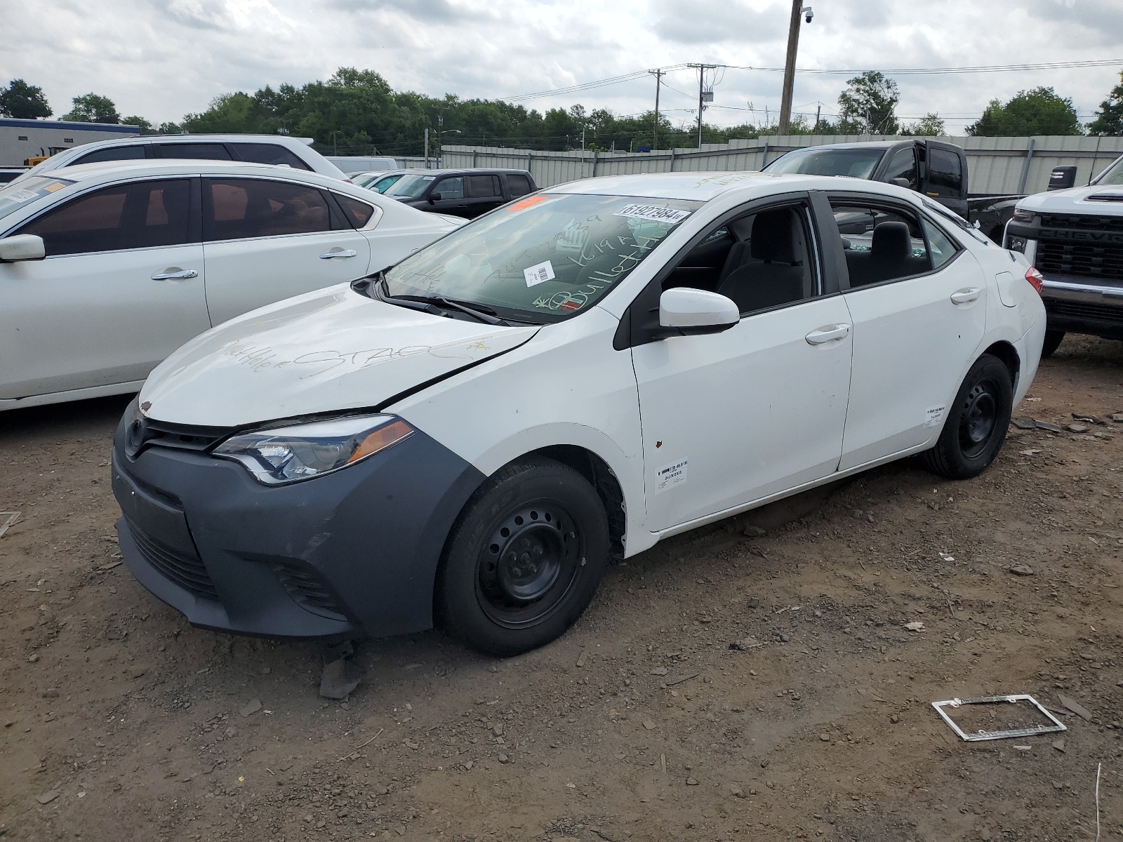 2014 Toyota Corolla L vin: 5YFBURHEXEP112478