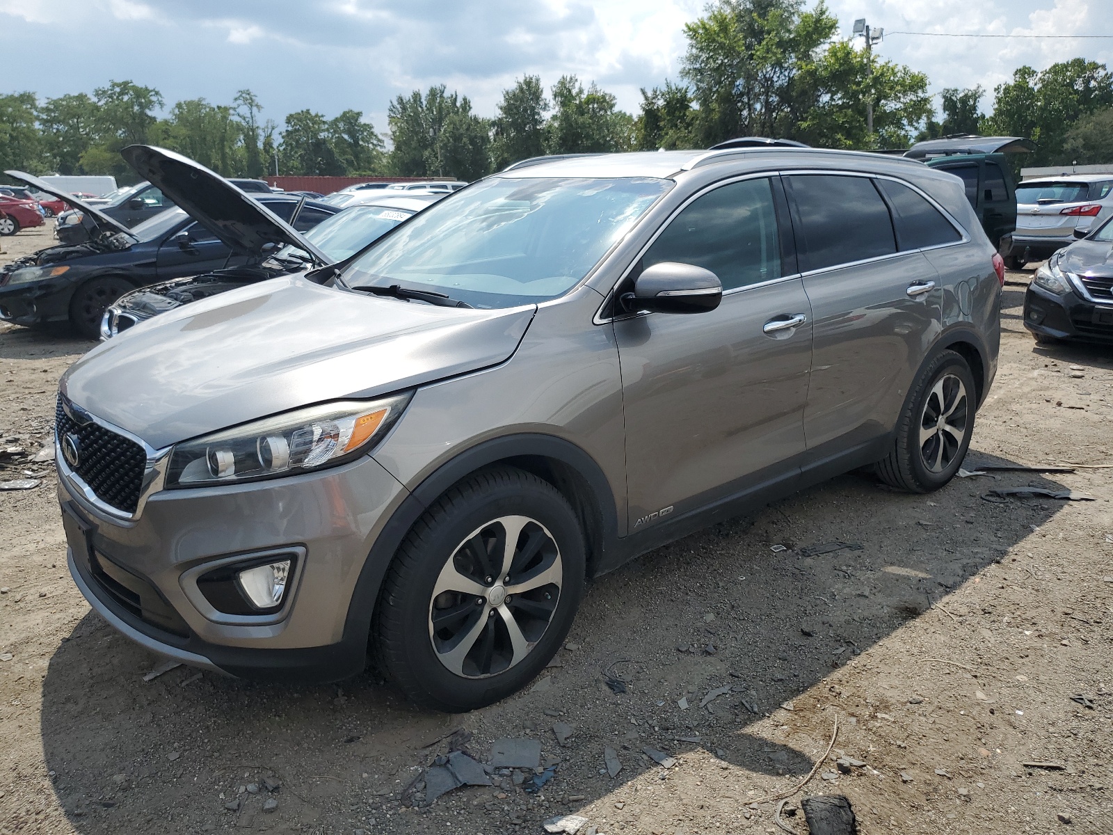 2016 Kia Sorento Ex vin: 5XYPHDA59GG001791