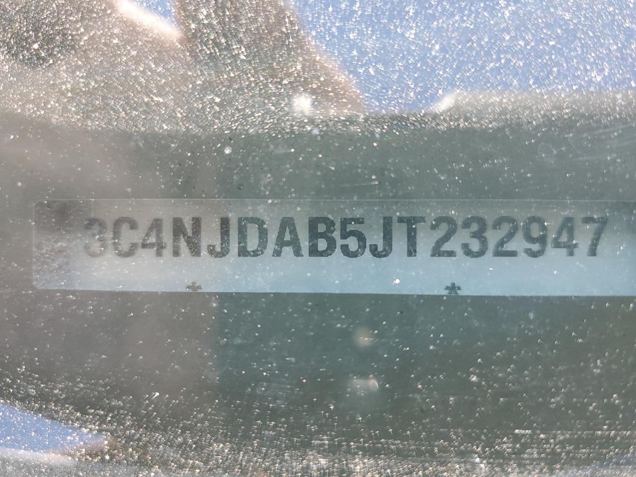 2018 Jeep Compass Sport VIN: 3C4NJDAB5JT232947 Lot: 62067534