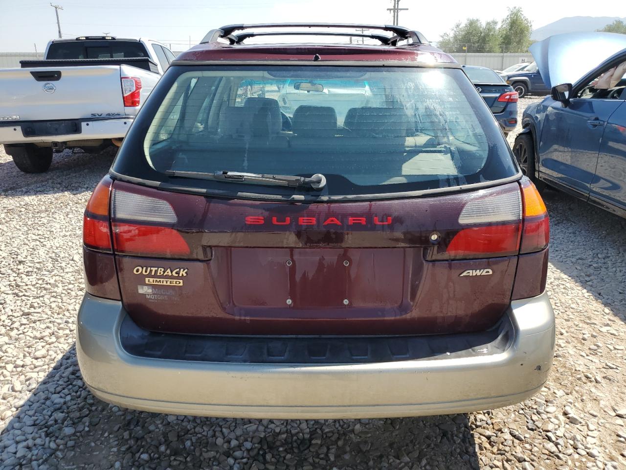 2001 Subaru Legacy Outback Limited VIN: 4S3BH686617623628 Lot: 62613504