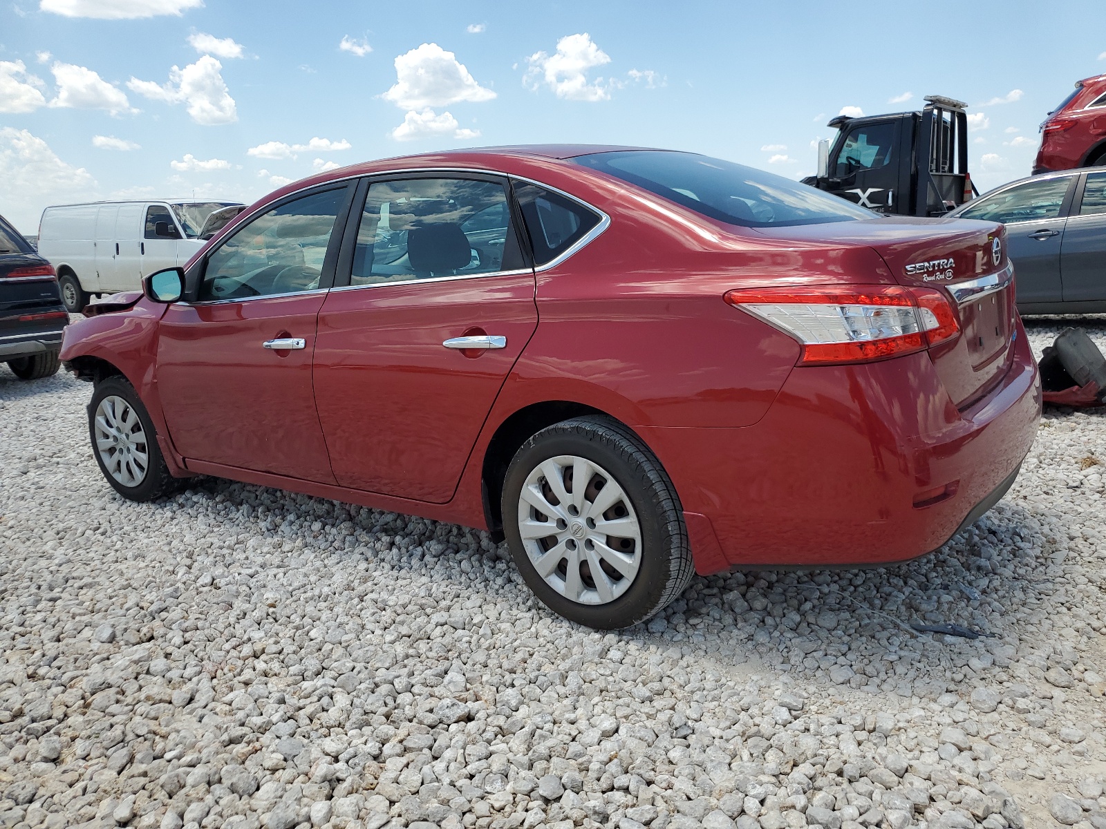 2014 Nissan Sentra S vin: 3N1AB7AP8EY234244