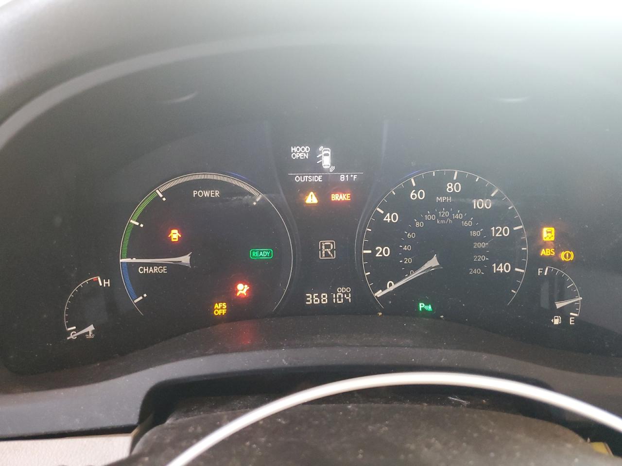 2012 Lexus Rx 450H VIN: JTJZB1BA1C2006490 Lot: 62720334