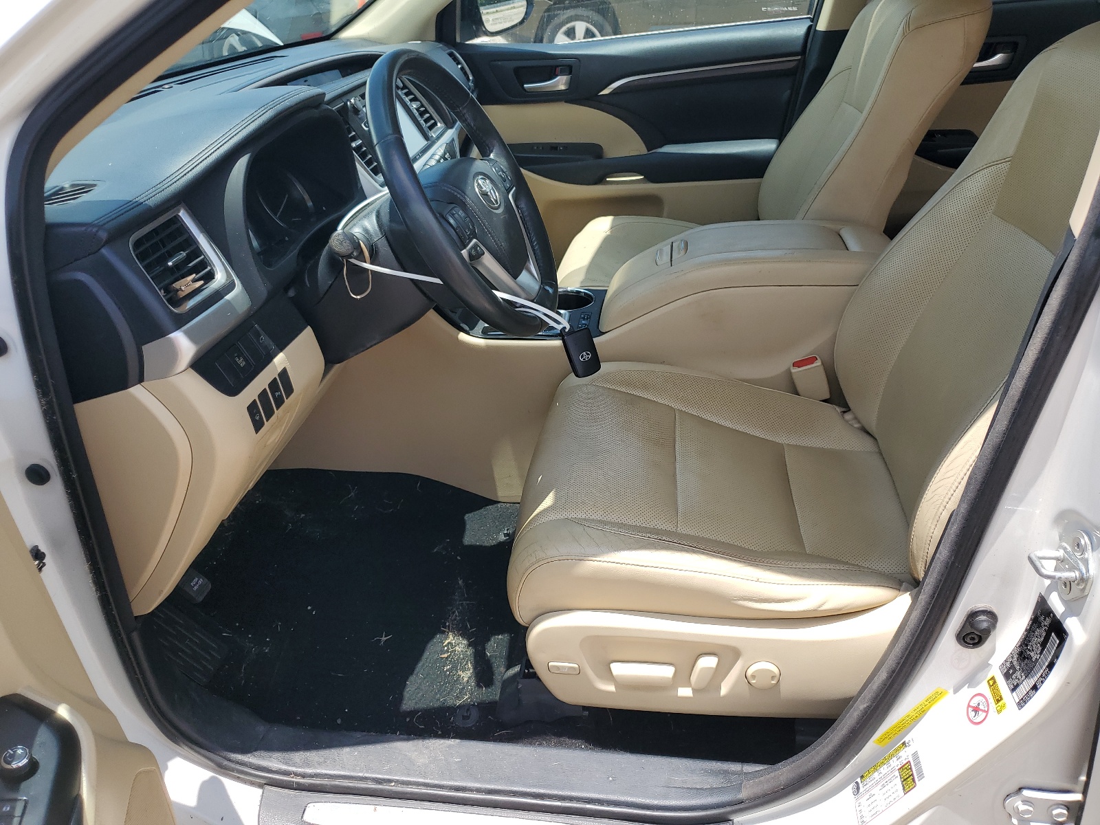 5TDYKRFH2ES017840 2014 Toyota Highlander Limited