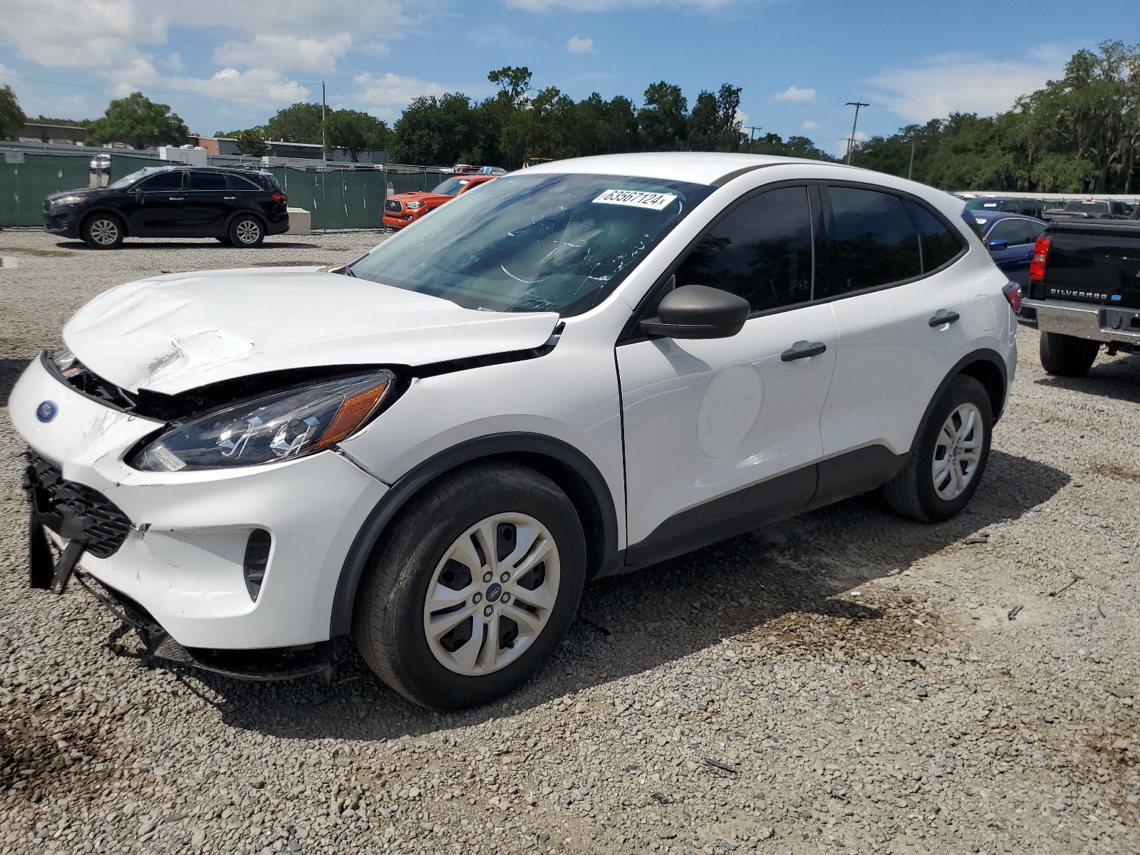 2021 Ford Escape S vin: 1FMCU0F65MUA77969