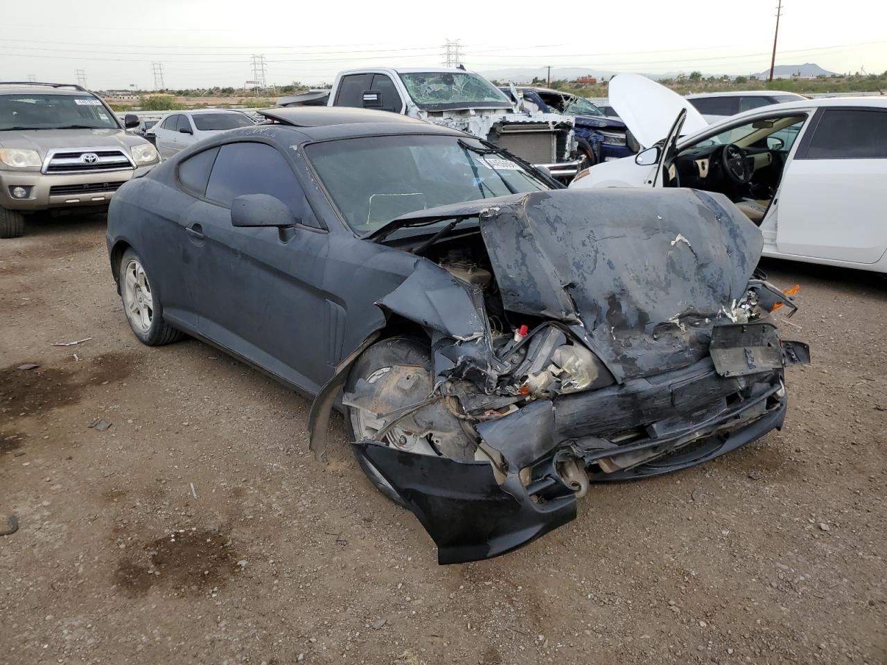 2003 Hyundai Tiburon Gt VIN: KMHHN65F43U101569 Lot: 64456694