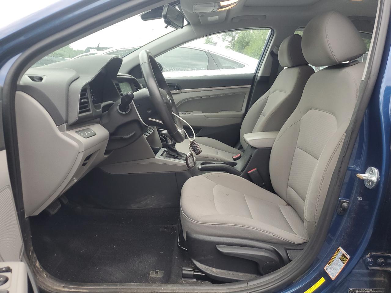 2020 Hyundai Elantra Sel VIN: 5NPD84LF1LH592176 Lot: 63627904