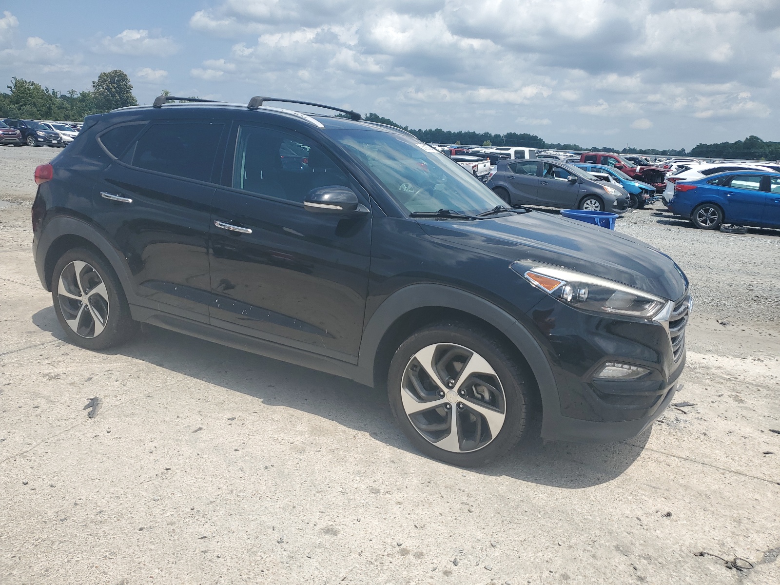 2016 Hyundai Tucson Limited vin: KM8J3CA23GU163107