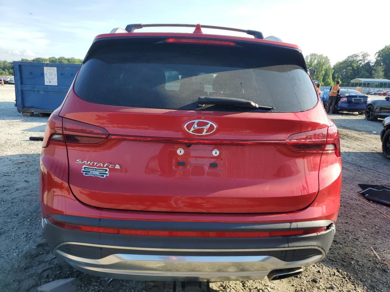 2022 Hyundai Santa Fe Sel VIN: 5NMS24AJ5NH373611 Lot: 62217074