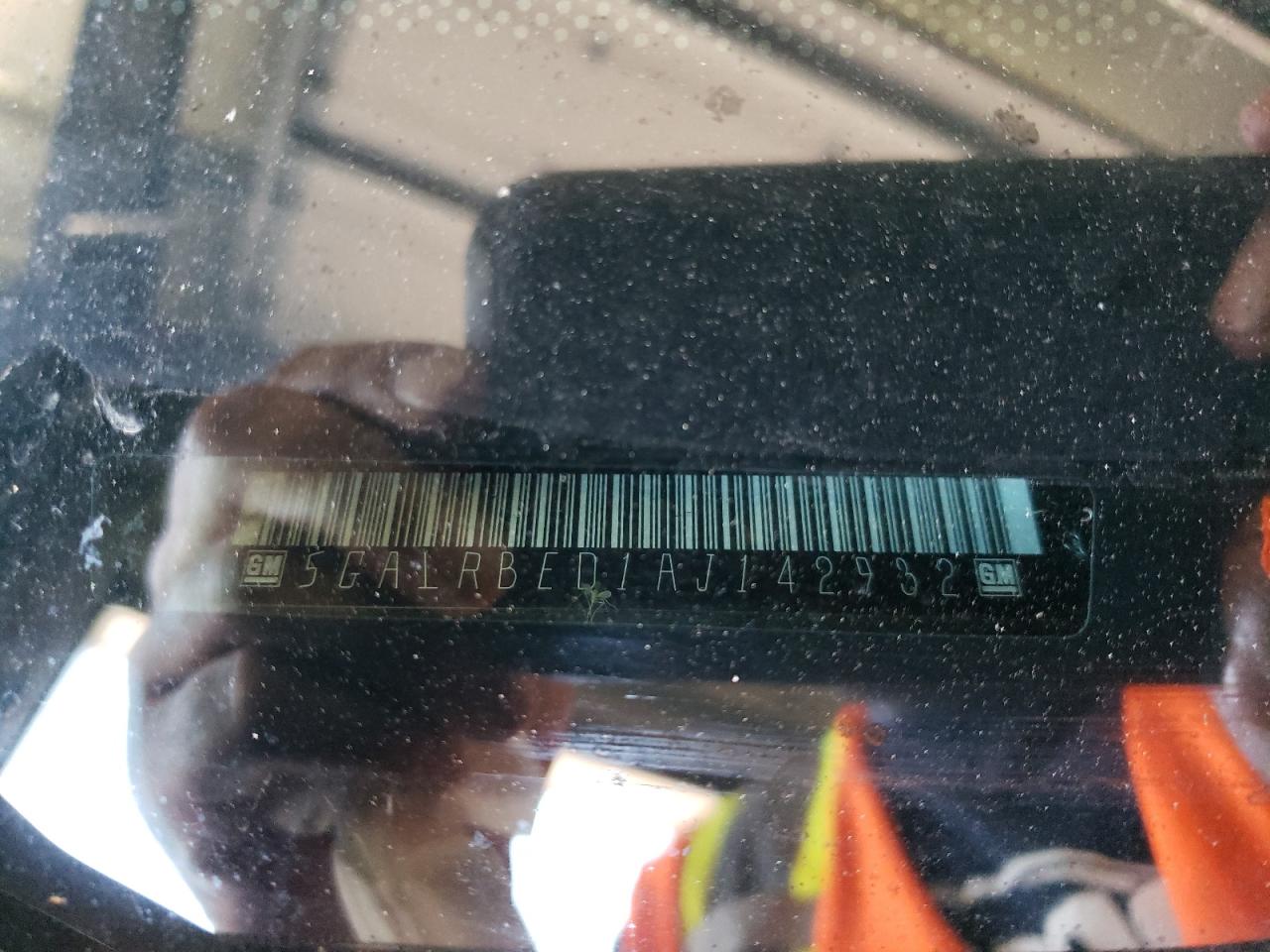 2010 Buick Enclave Cxl VIN: 5GALRBED1AJ142932 Lot: 63186614