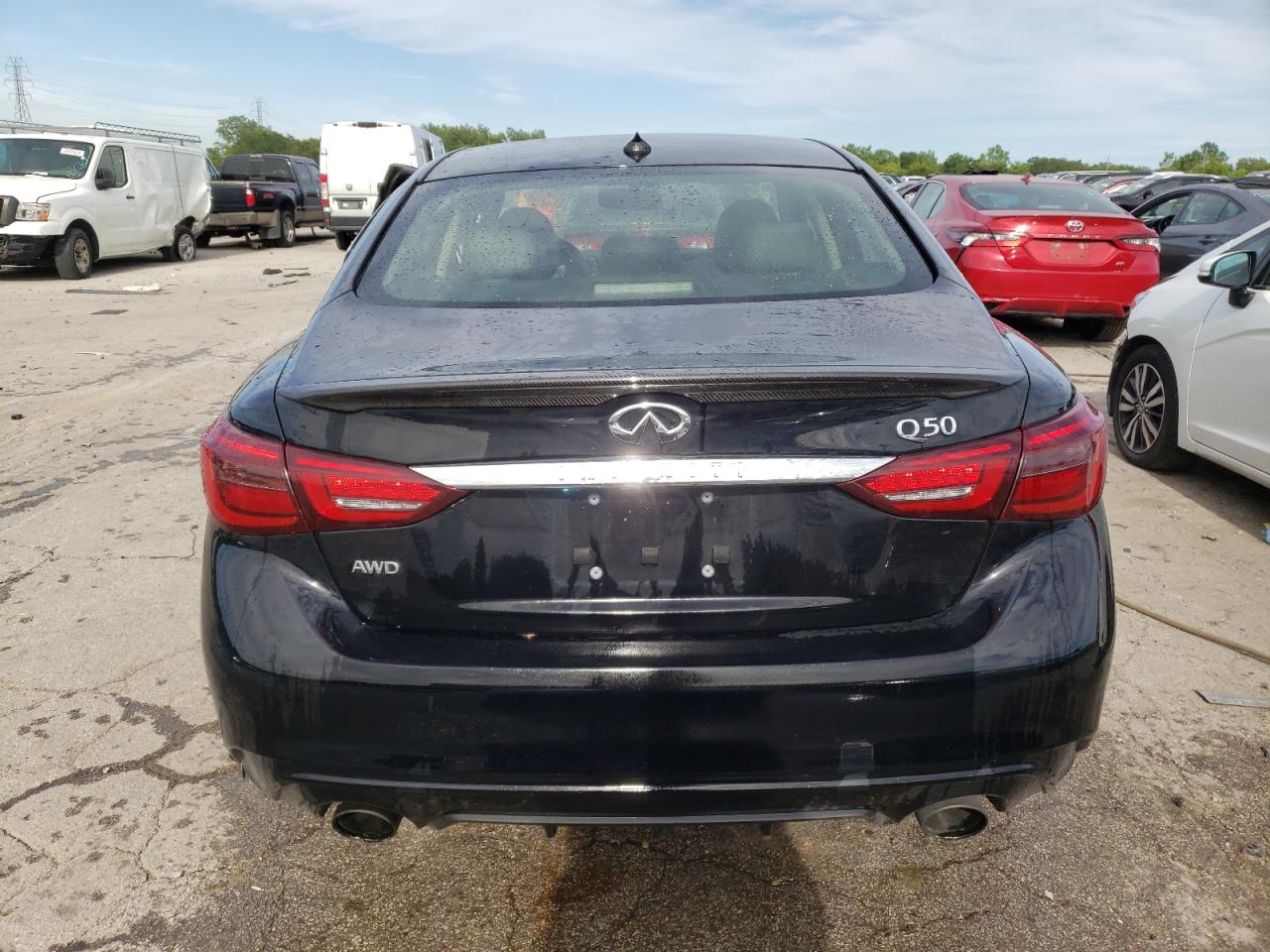 2020 Infiniti Q50 Pure VIN: JN1EV7AR2LM255746 Lot: 61062384