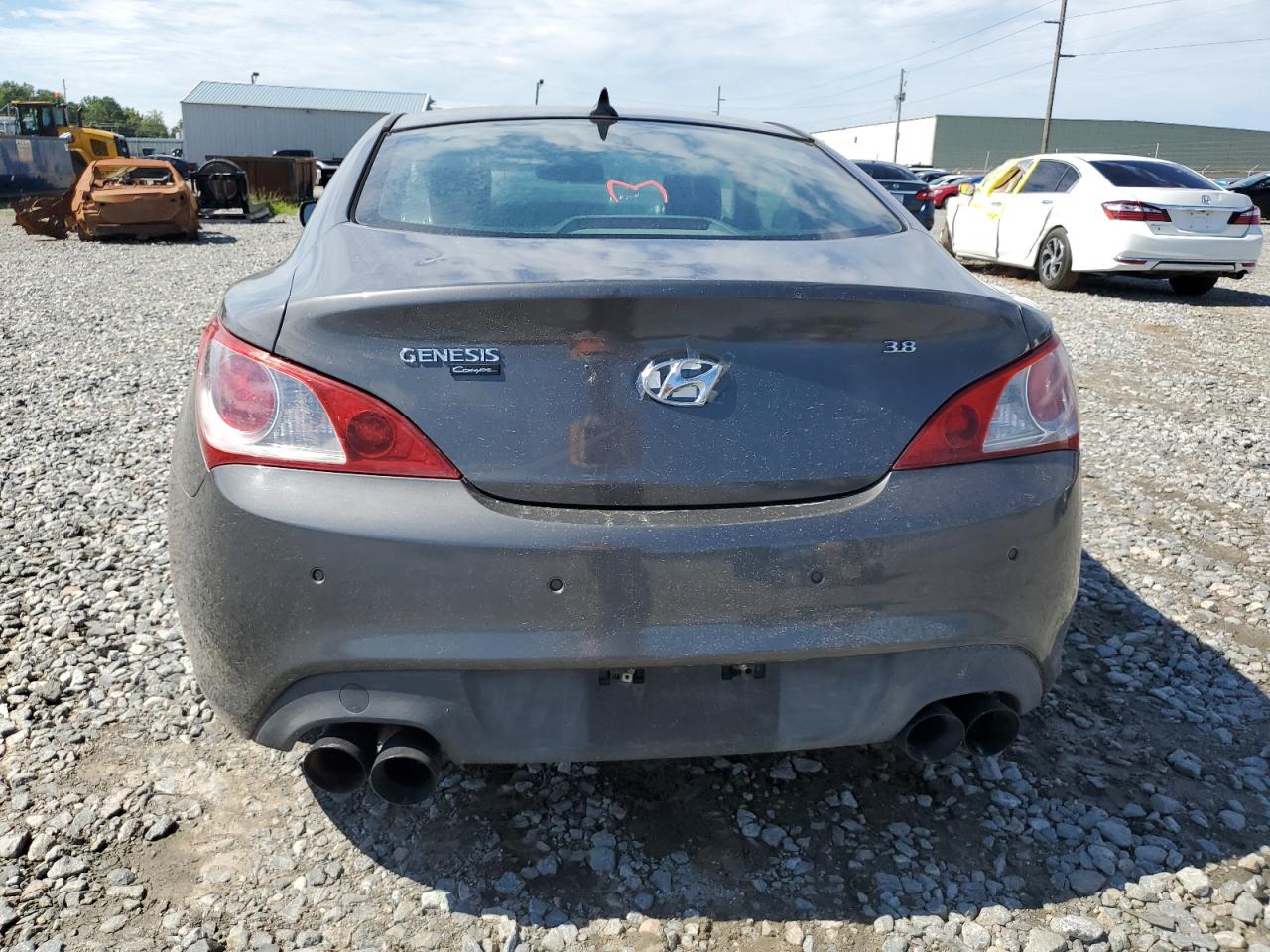 2012 Hyundai Genesis Coupe 3.8L VIN: KMHHU6KH6CU066512 Lot: 62623174