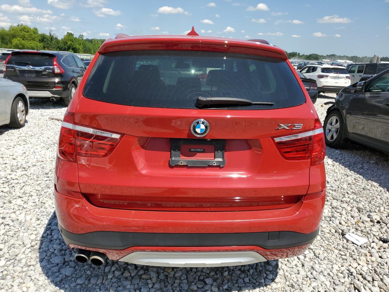 2015 BMW X3 xDrive28I VIN: 5UXWX9C50F0D50403 Lot: 63491394