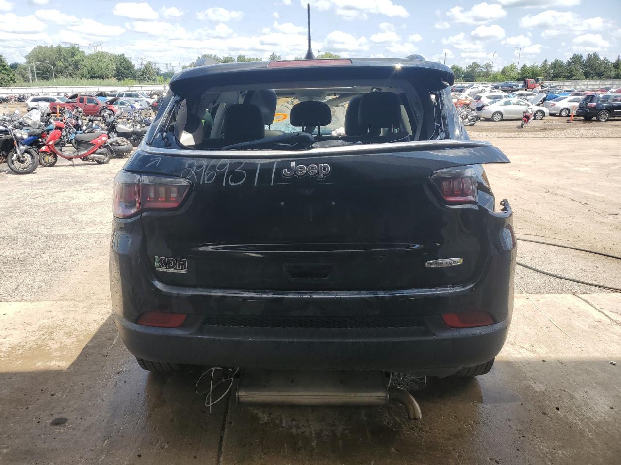 2020 Jeep Compass Latitude VIN: 3C4NJCBB1LT158714 Lot: 63919274