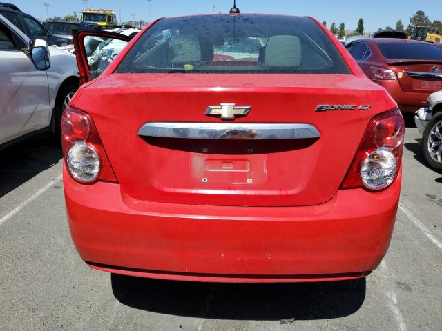  CHEVROLET SONIC 2020 Red