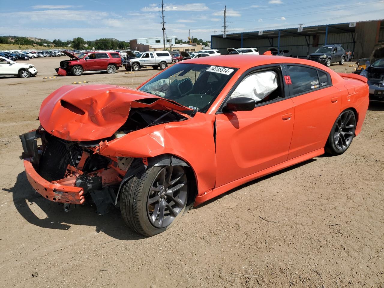 2C3CDXHG7KH658753 2019 DODGE CHARGER - Image 1