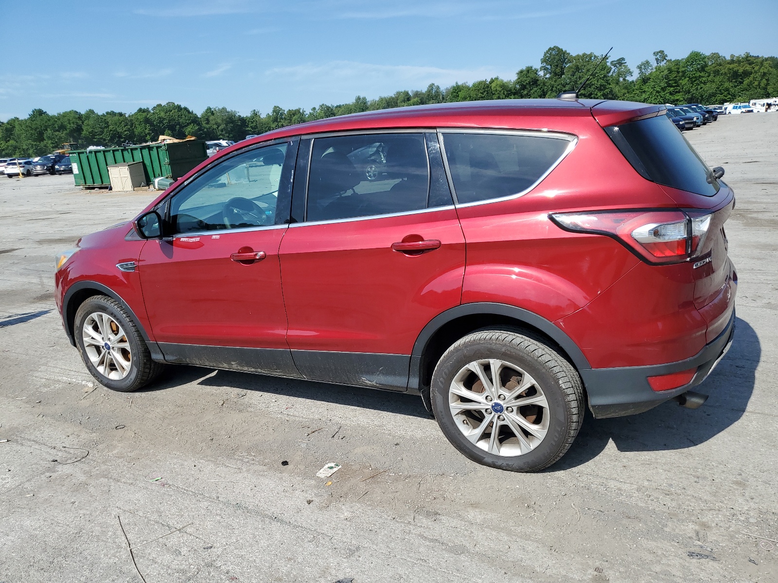 2017 Ford Escape Se vin: 1FMCU0GDXHUC28405