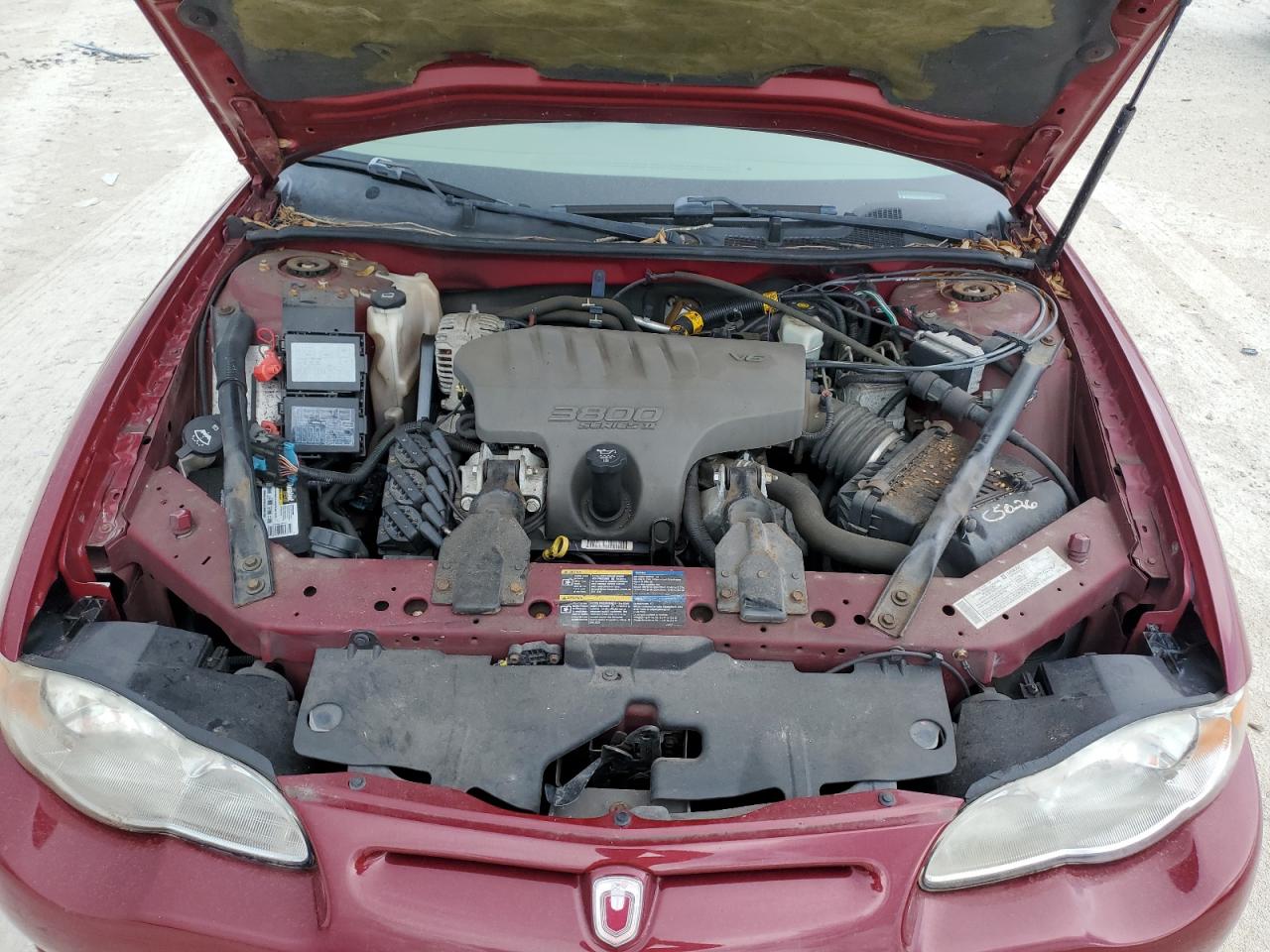 2005 Chevrolet Monte Carlo Lt VIN: 2G1WX12K759154396 Lot: 64090884