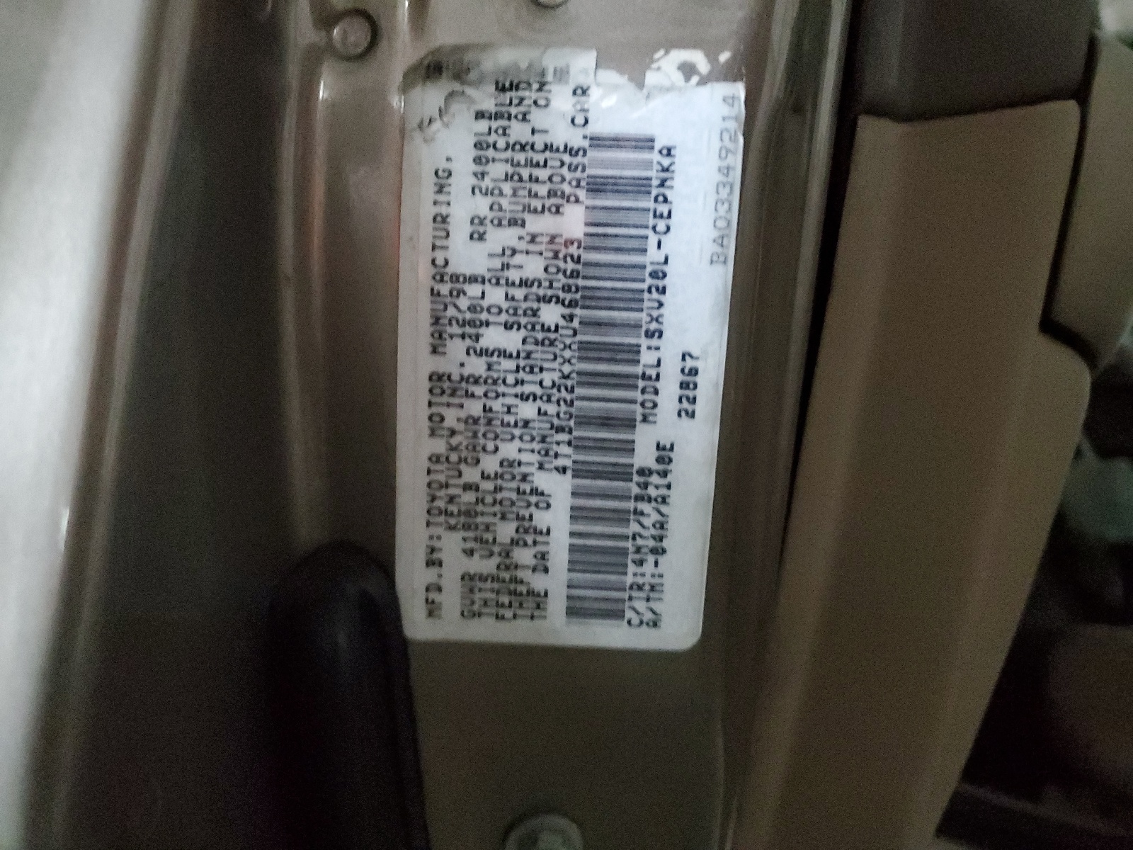 4T1BG22KXXU468623 1999 Toyota Camry Ce