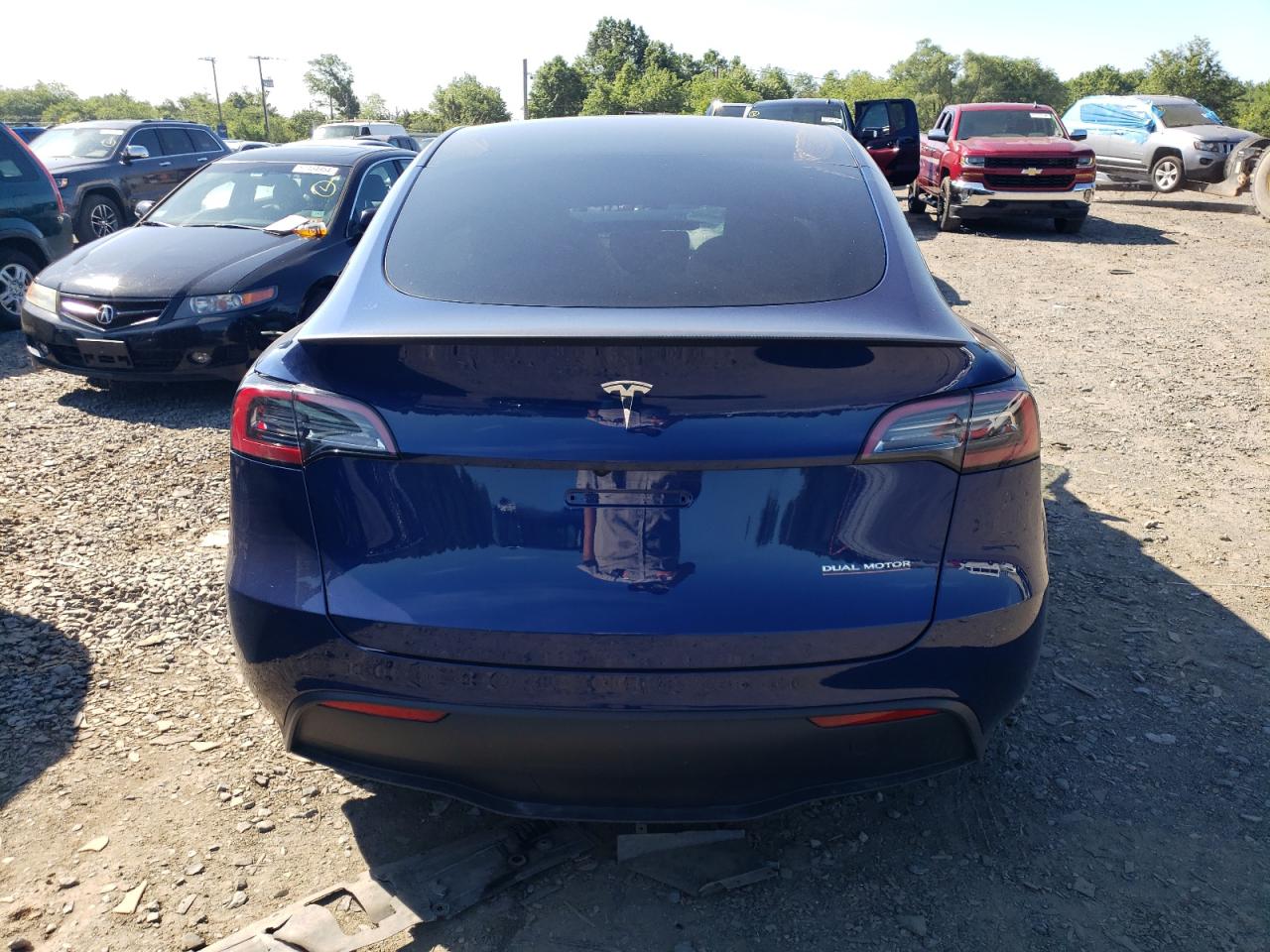 2024 Tesla Model Y VIN: 7SAYGDEF1RA268363 Lot: 60855024