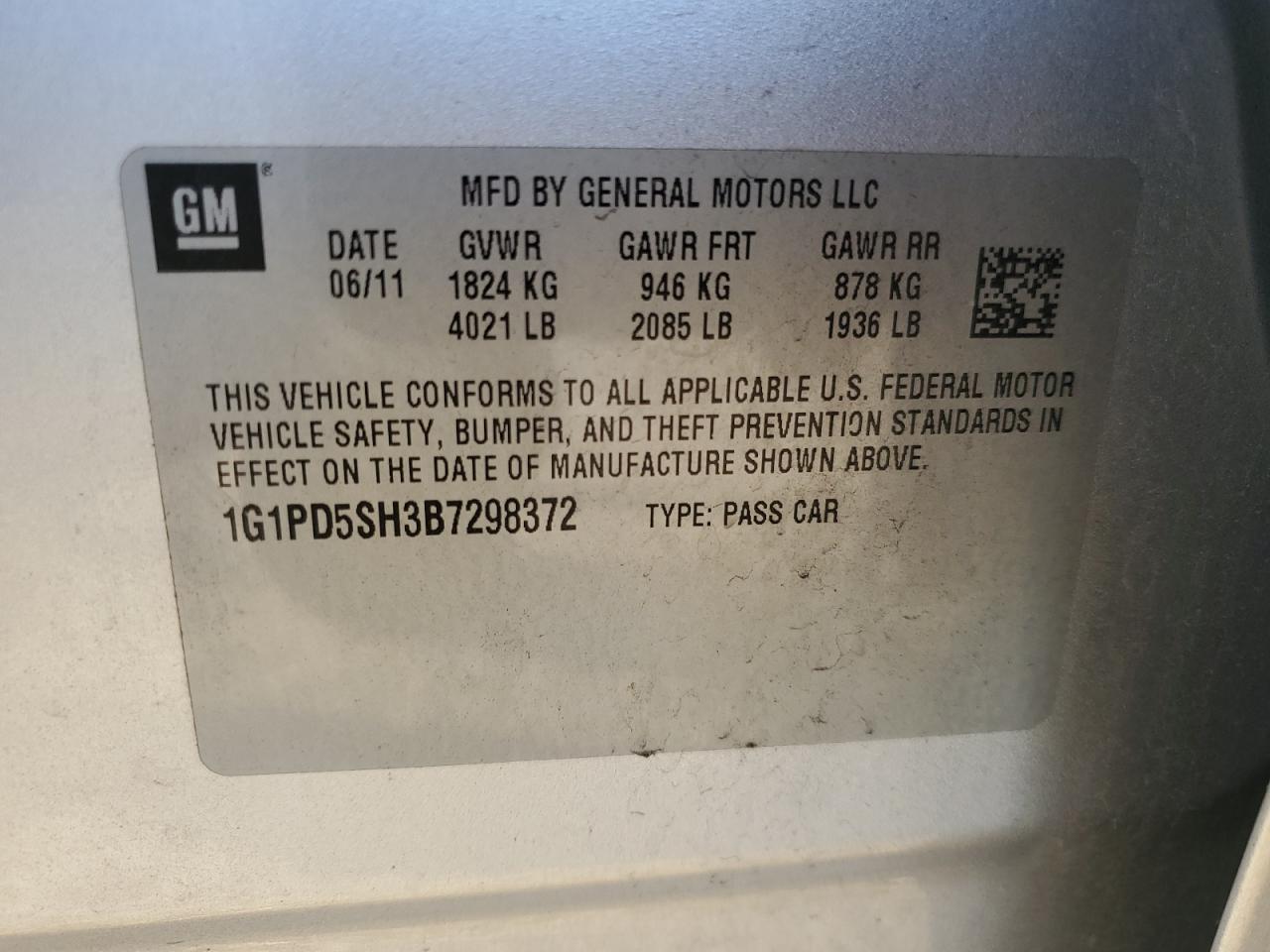 2011 Chevrolet Cruze - Image 12