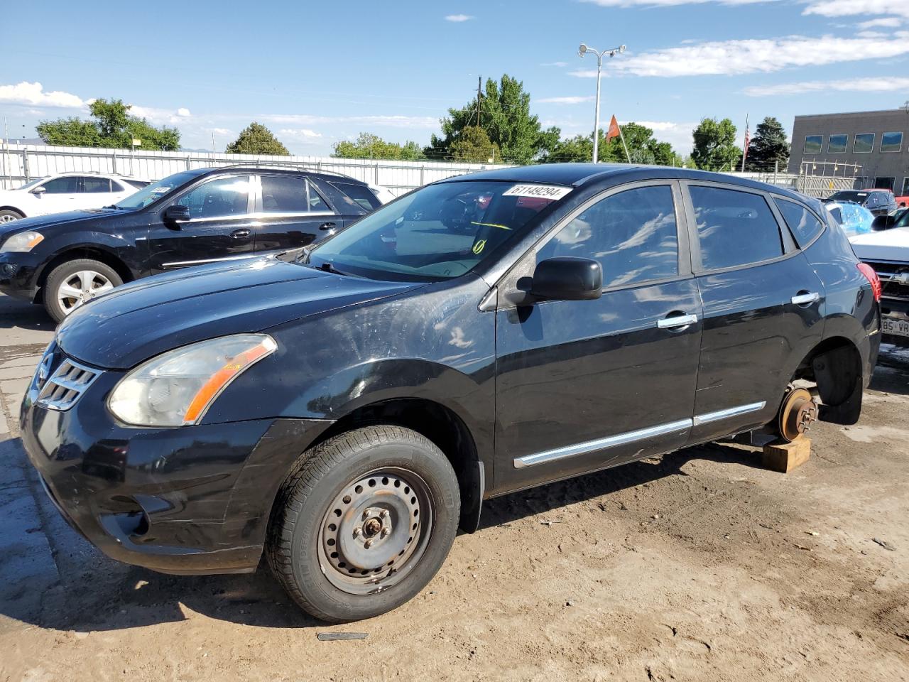 2012 Nissan Rogue S VIN: JN8AS5MV9CW389437 Lot: 61149294